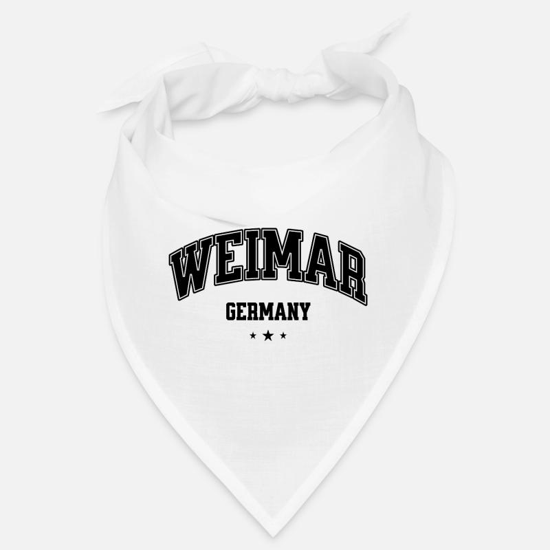 Weimar Varsity lettering design Bandana