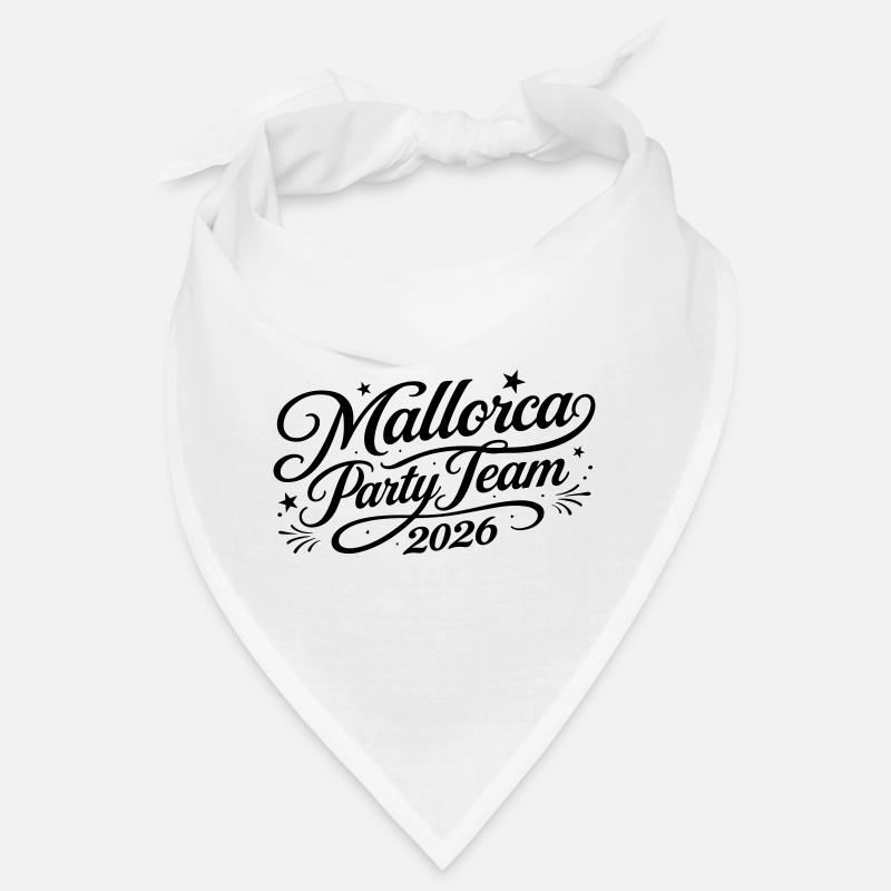 Mallorca Party Team 2026 Bandana