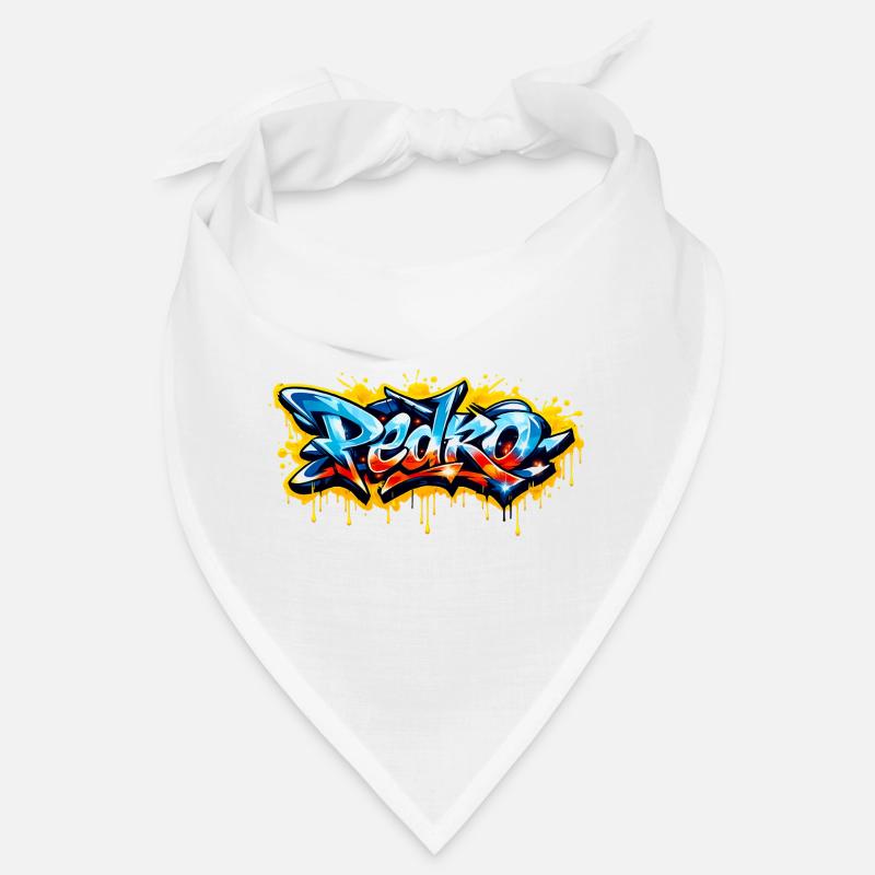 PEDRO GRAFFITI NAME FOR PERFECT GIFT PRINTABLE Bandana