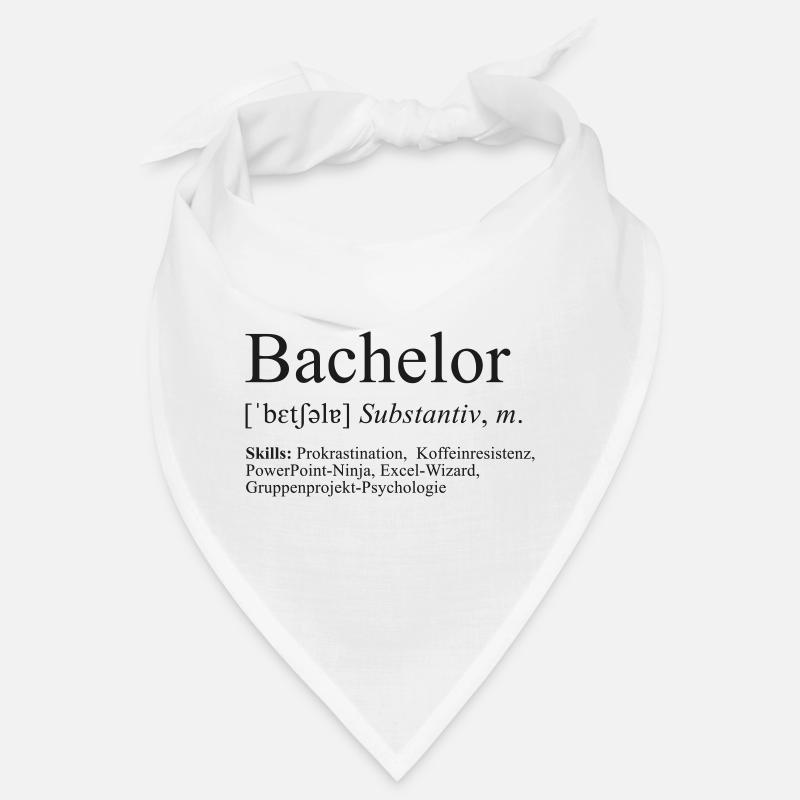Bachelor - Bandana - Weiß
