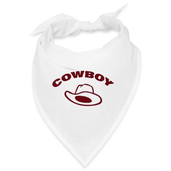 COWBOY - Bandana - Weiß - Vorne