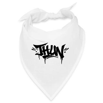 Thun Bern Graffiti Tag - Bandana - Weiß - Vorne