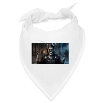 Tites: Totenkönig der Schatten - Bandana - Weiß - Vorne