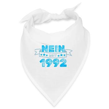 Dagegen 1992 - Bandana - Weiß - Vorne