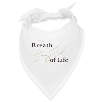 Breath of Life Christliches Design – Gen 2,7 - Bandana - Weiß - Vorne