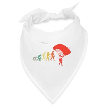Fallschirmspringer Evolution Extremsport - Bandana - Weiß - Vorne