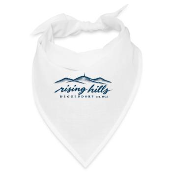 Deggendorf-Shirt rising hills Dreitannenriegel - Bandana - Weiß - Vorne