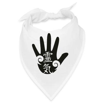 REIKI Energie - Bandana - Weiß - Vorne