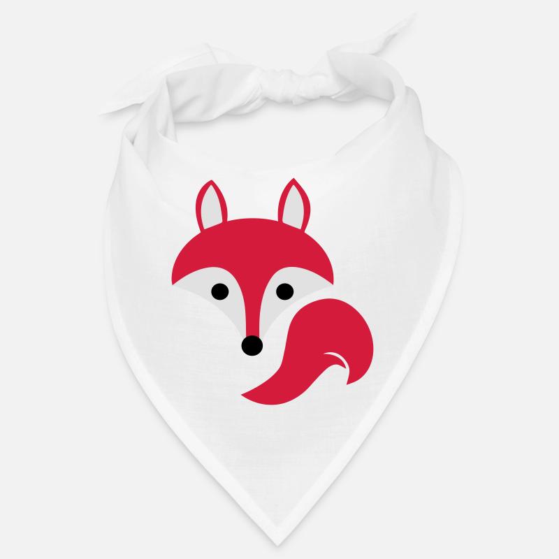 Fuchs - Bandana - Weiß