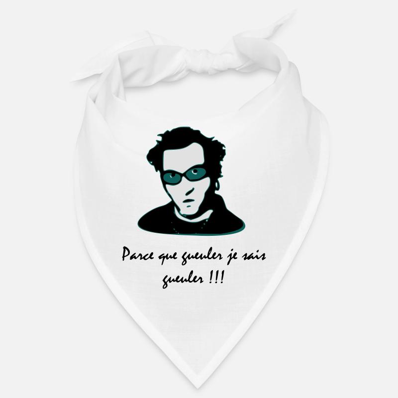 François l'embrouille - Bandana - blanc