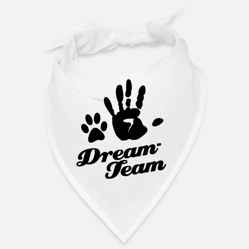 Dream-Team Tierliebhaber Pfote Bandana