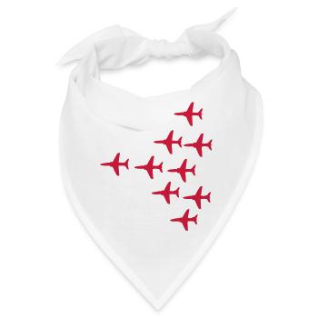 Red Arrows Vulcan 2007 Gründung - Bandana - Weiß - Vorne