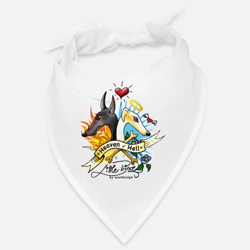 heaven_or_hell - Bandana - Weiß