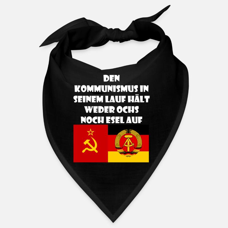 DDR Spruch Geschenk Ossi Sowjetunion Bandana