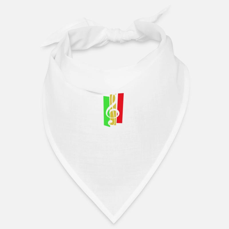 Reggae Music - Bandana - Weiß