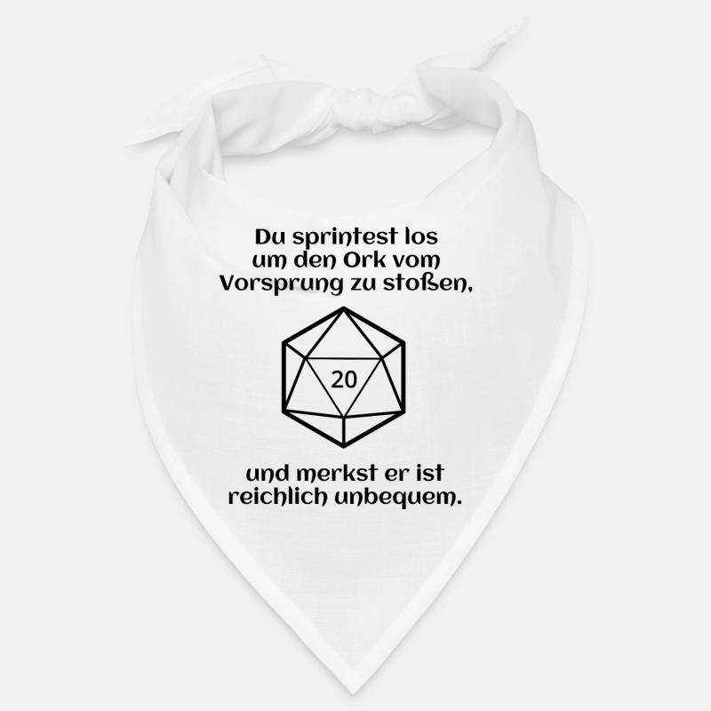 W20 - Ork - Rammen - Pech - Bandana - Weiß