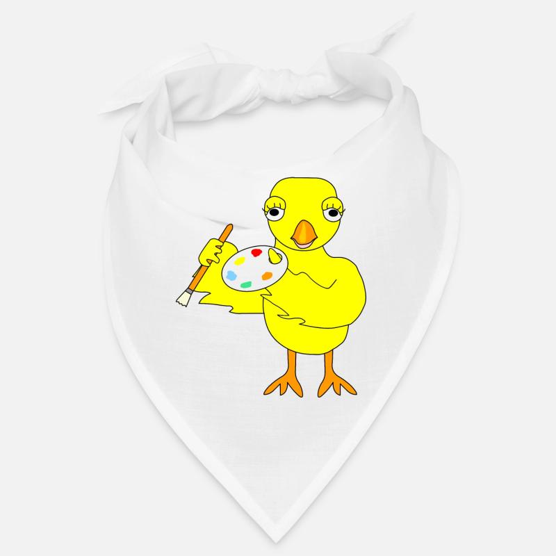 Poussin d'art Bandana