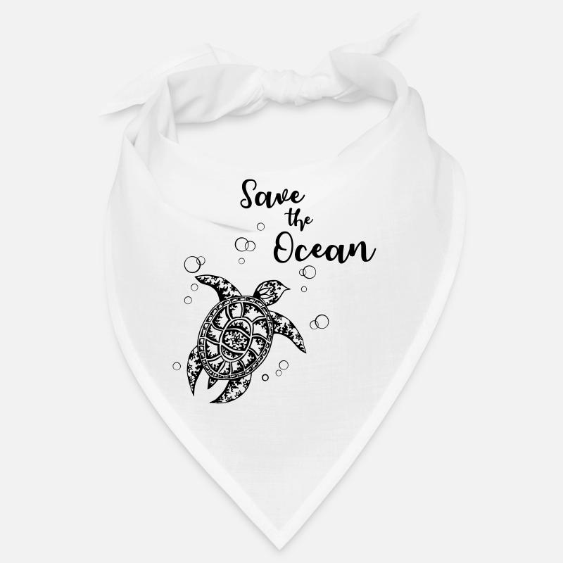 Save the Ocean - Turtle Bandana