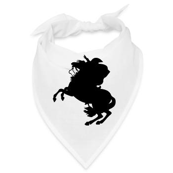 Napoleon Bonaparte - Bandana - Weiß - Vorne