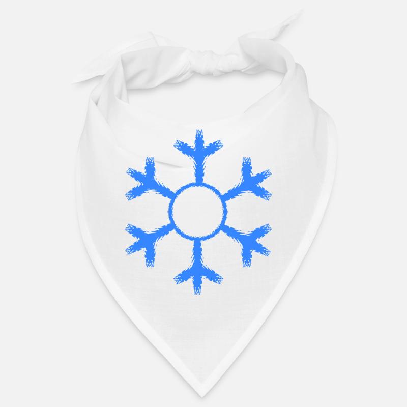 Snowflake winter cold cold Bandana