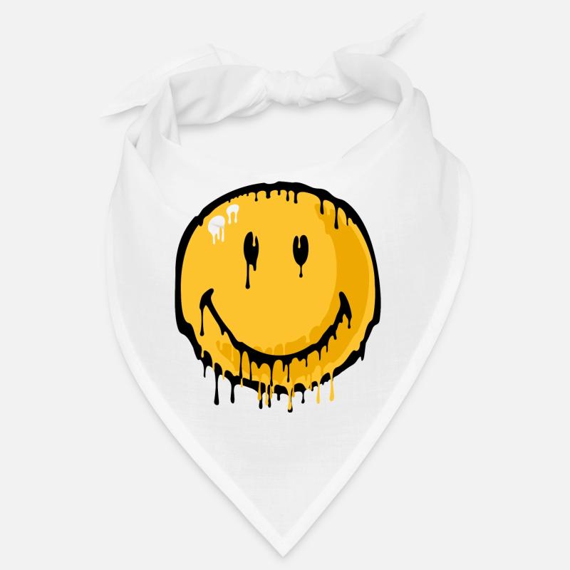 Smiley drip Bandana