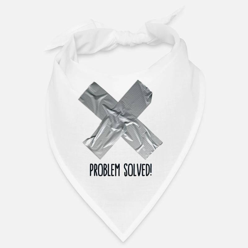 Problem Solved Duct tape Bandana