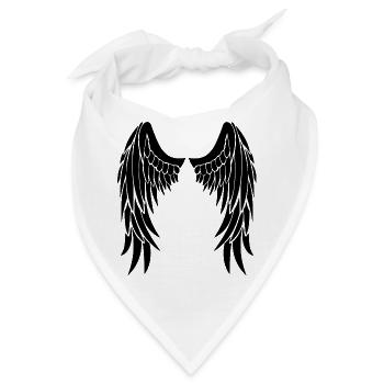 Engelsflügel - Bandana - Weiß - Vorne