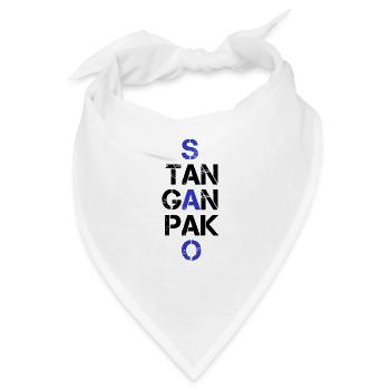 Wing Chun Bewegungen - Bandana - Weiß - Vorne