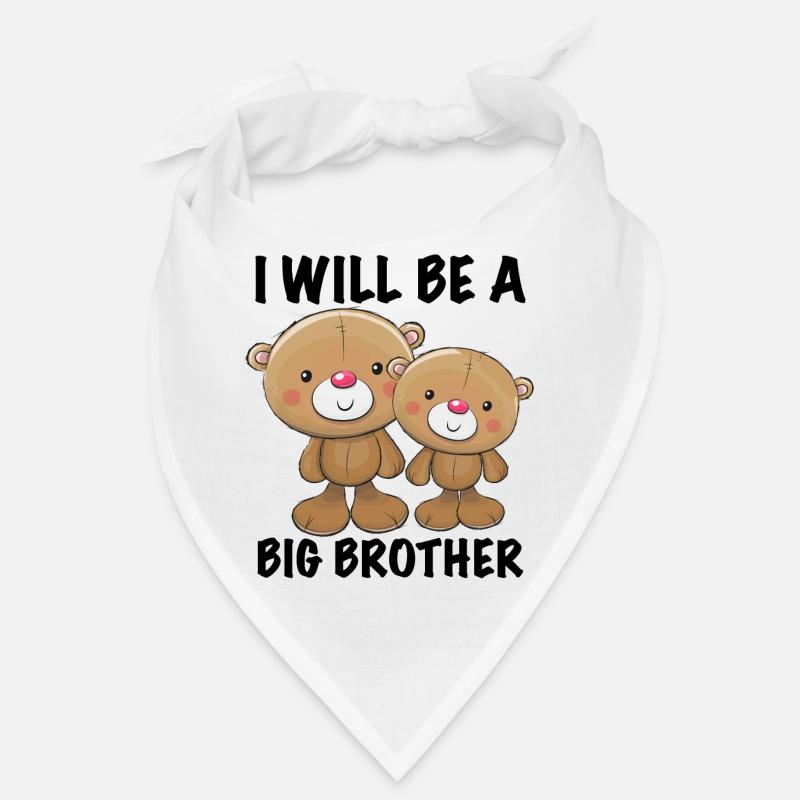 I'm going to be a big brother Teddy Bandana