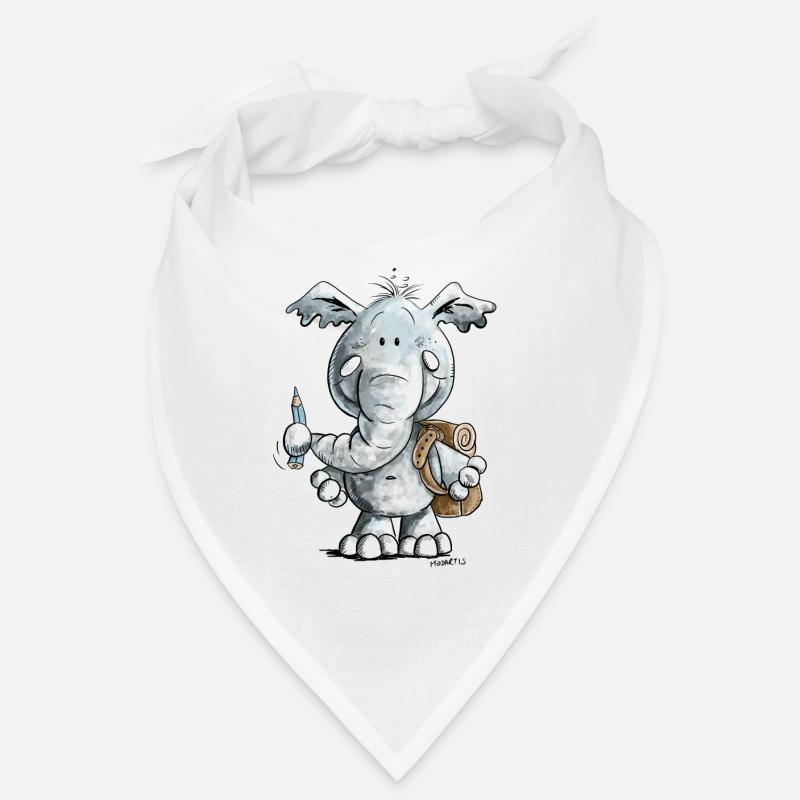 Schulkind Elefant I Einschulung Geschenk Bandana