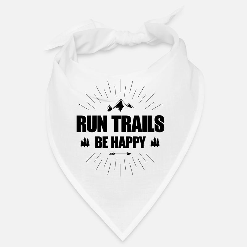 Run Trails Sei glücklich Bandana