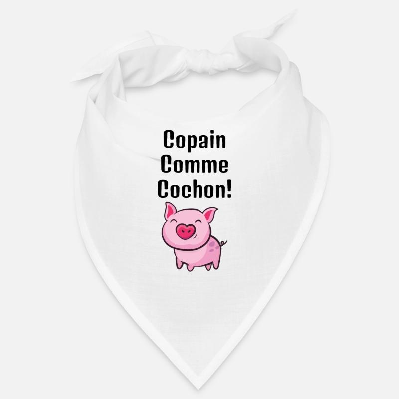 copain comme cochon Bandana