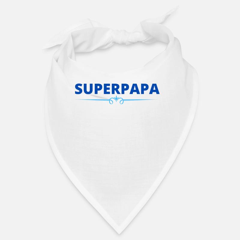 superpapa 2 - Bandana - Weiß