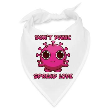 Don't Panic - Bandana - Weiß - Vorne