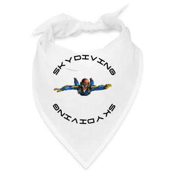 skydiving - Bandana - Weiß - Vorne