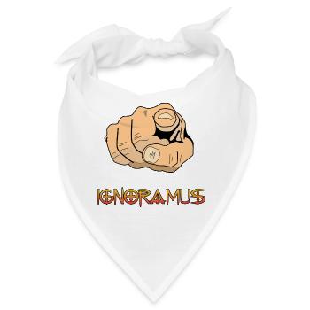 Lustig lustig lustig lustig lustig Lustig - Bandana - Weiß - Vorne
