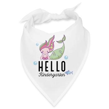 Kindergarten - Bandana - Weiß - Vorne
