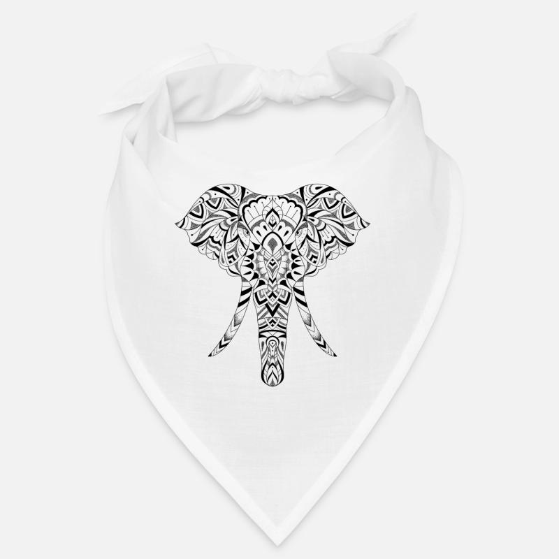 Graphic Elephant Bandana