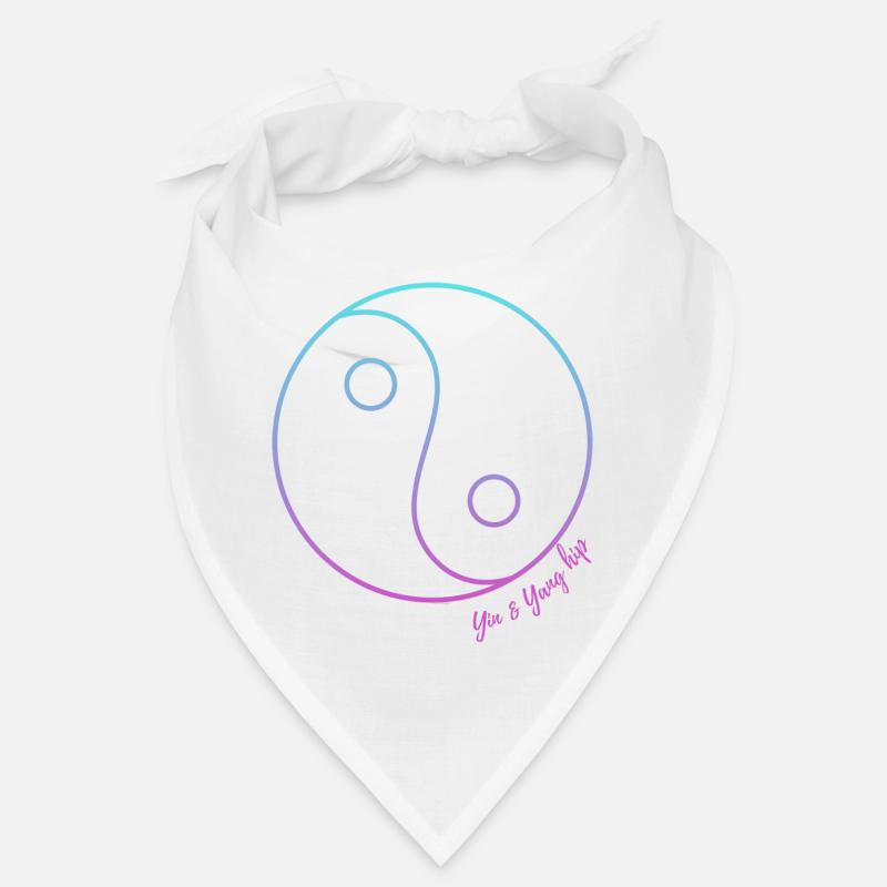 Yin et yang hanche Bandana