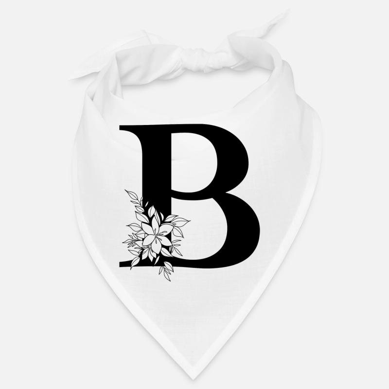 Lettre B Bandana