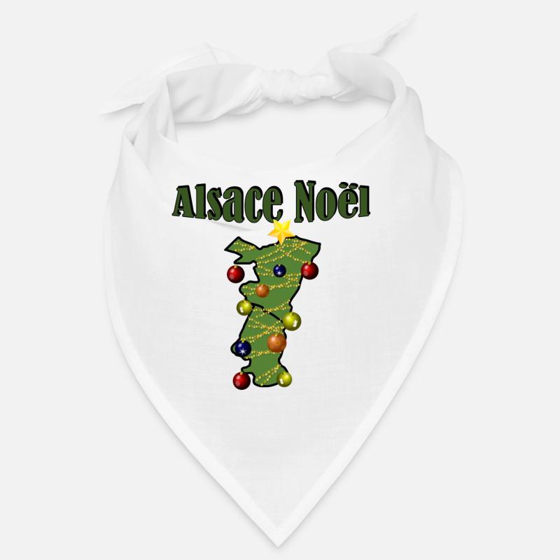 Alsace Noël Sapin Bandana