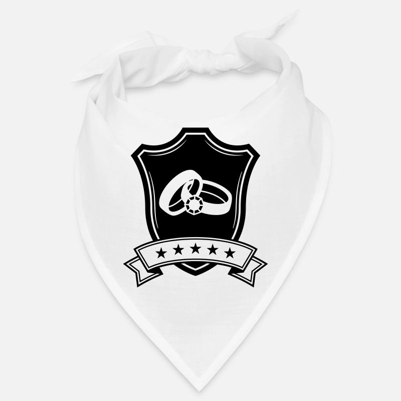 Eheringe Hochzeit Wappen Bandana