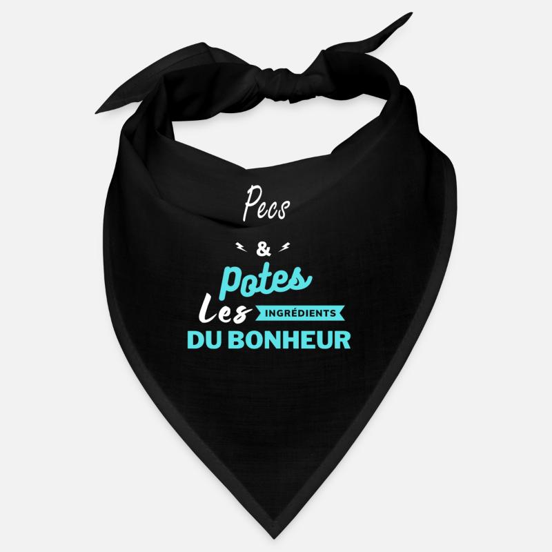 potes les ingrédients du bonheur Pecs Bandana