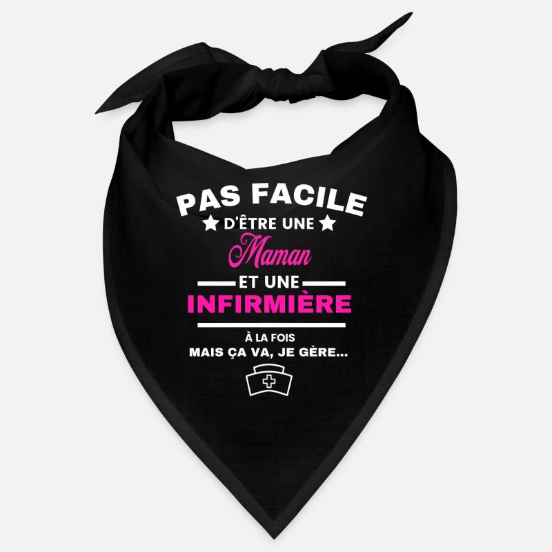 pas facile d'être INFIRMIÈRE et Maman Bandana