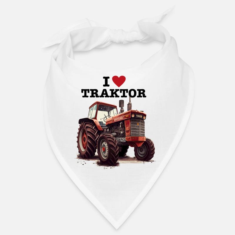 I LOVE TRAKTOR Bandana