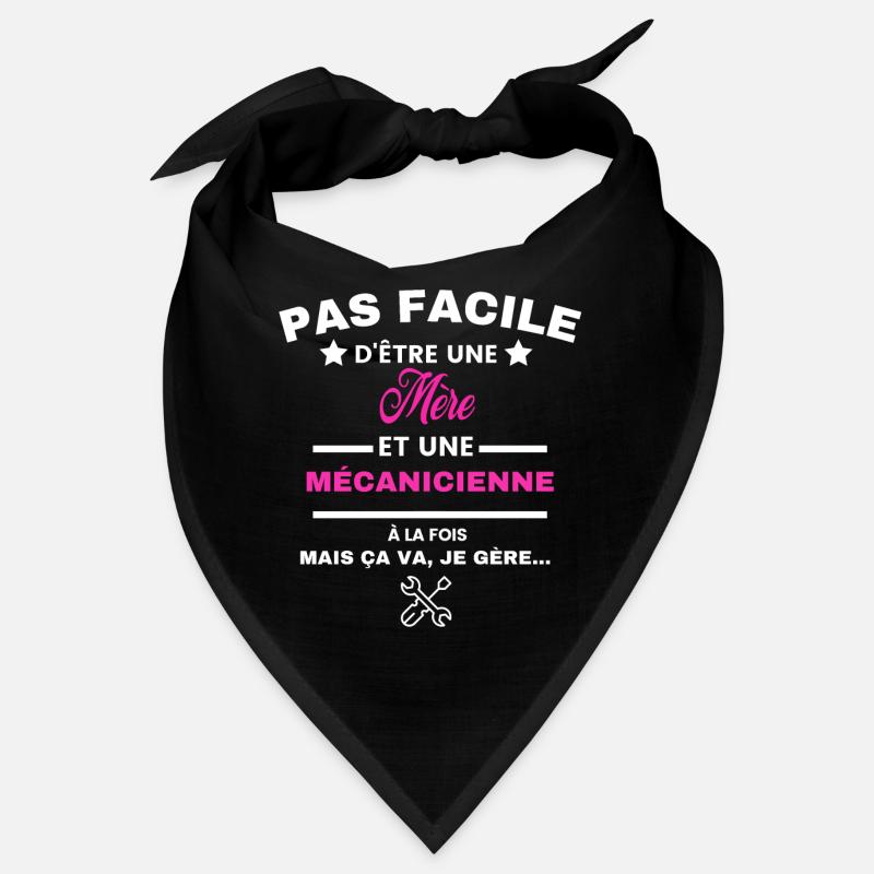 pas facile d'être mécanicienne et Mère Bandana