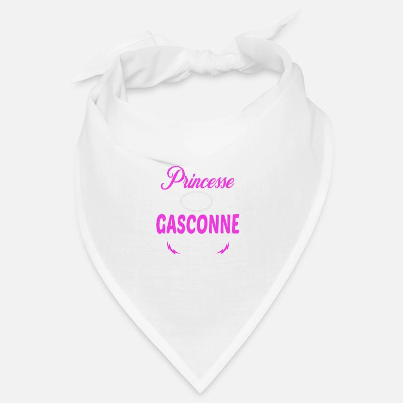 c'est compliqué princesse et Gasconne - Bandana - blanc
