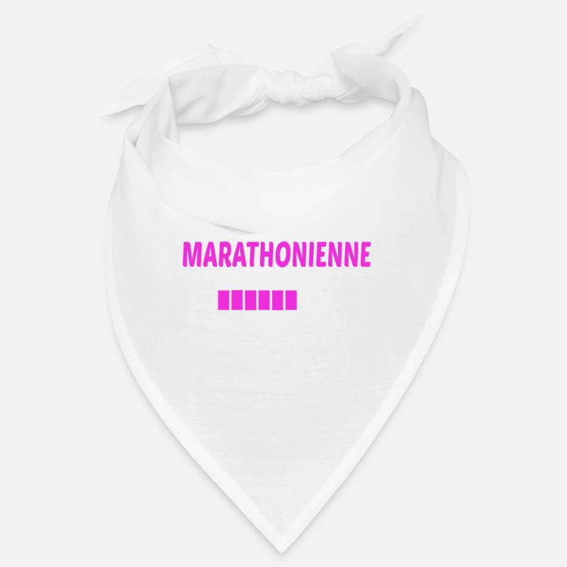 futur marathonienne - Bandana - blanc
