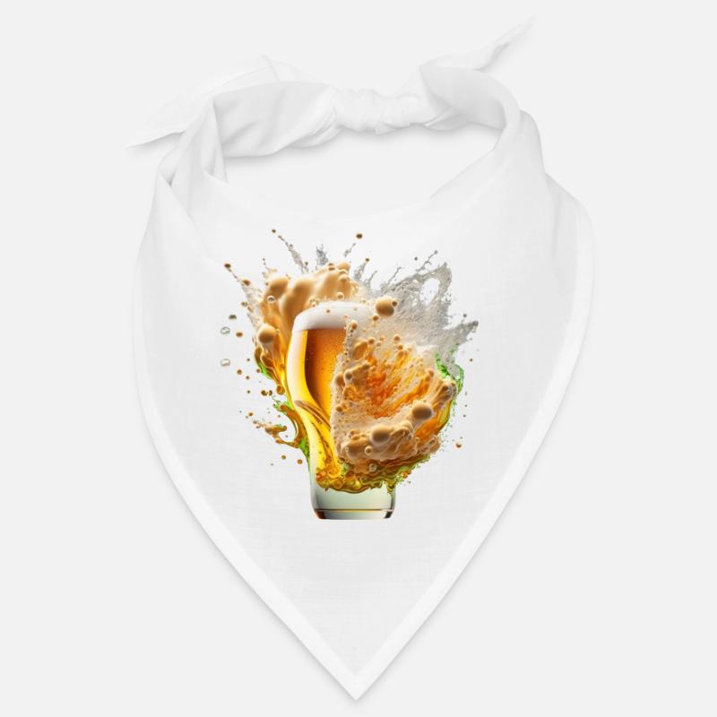 Bier Explosion im Glas Bandana