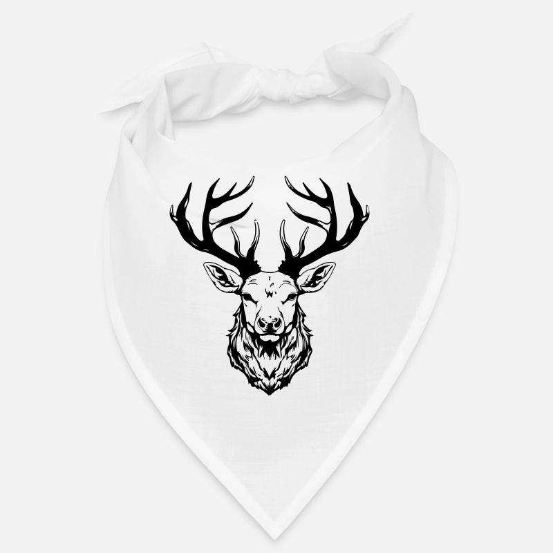 Deer Head Bandana